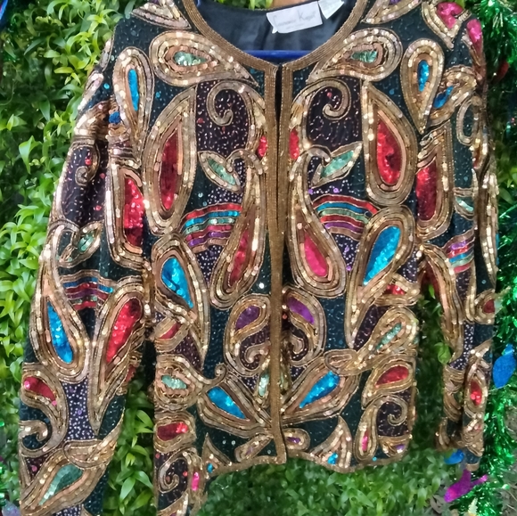 Sequin vintage bling jacket - Picture 8 of 9
